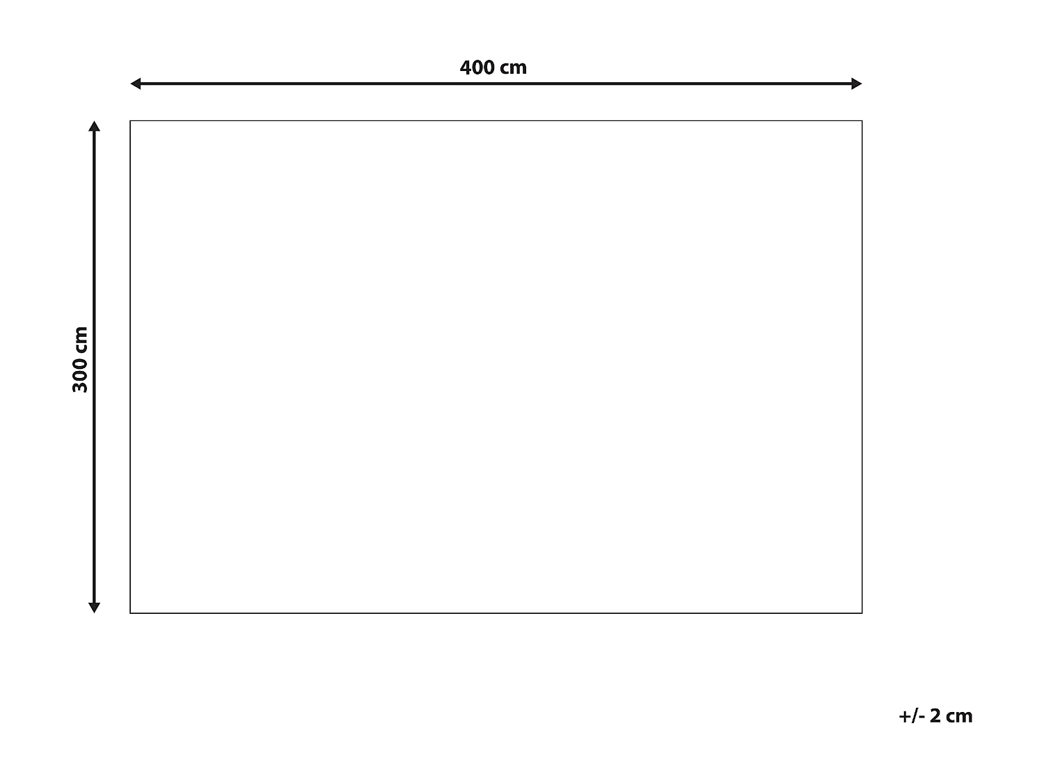 Vloerkleed GEMEREK 300 x 400 cm Jute Beige