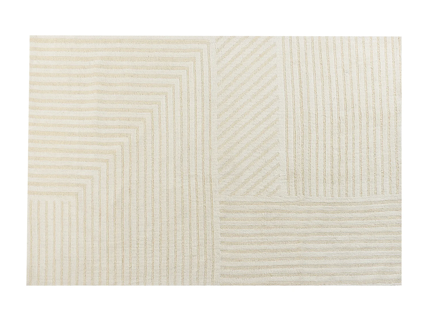 Tapis ABEGUM Beige 200 x 300 cm Laine