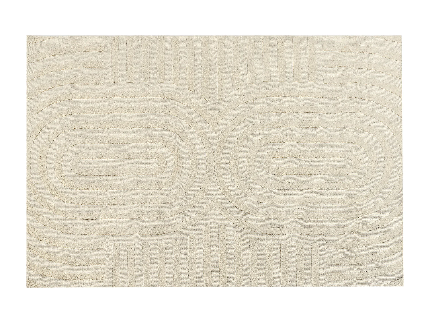 Tapete em lã creme 200 x 300 cm MASTUNG