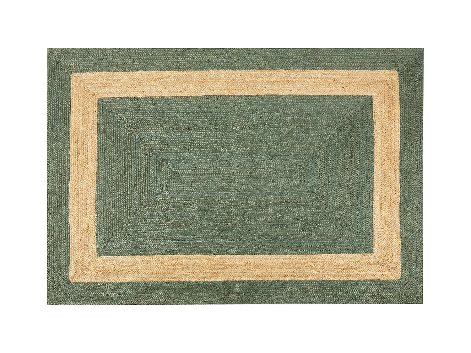 Tapis KARAKUYU Vert 160 x 230 cm Jute