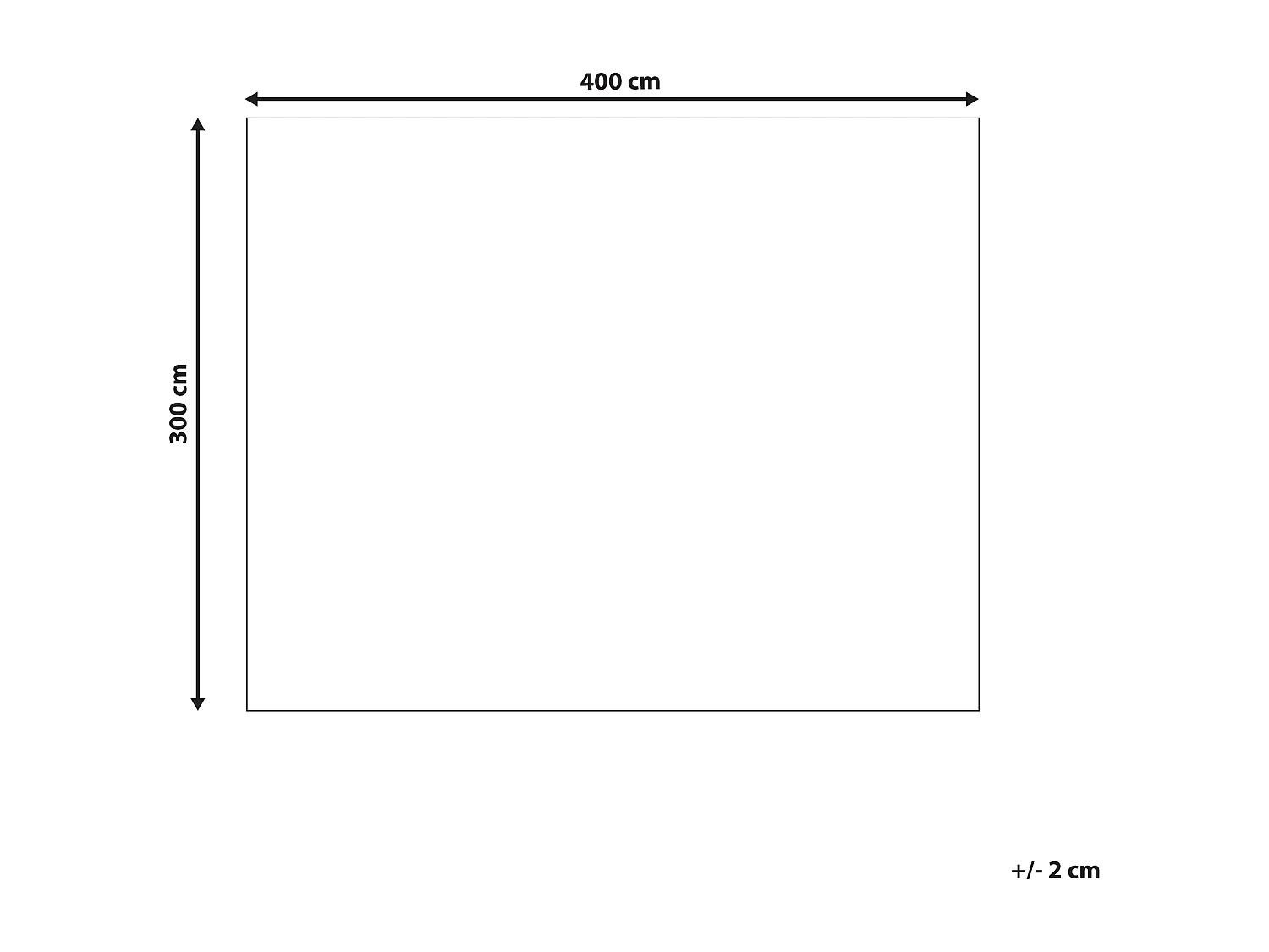 Vloerkleed BOGAZOREN 300 x 400 cm Jute Beige