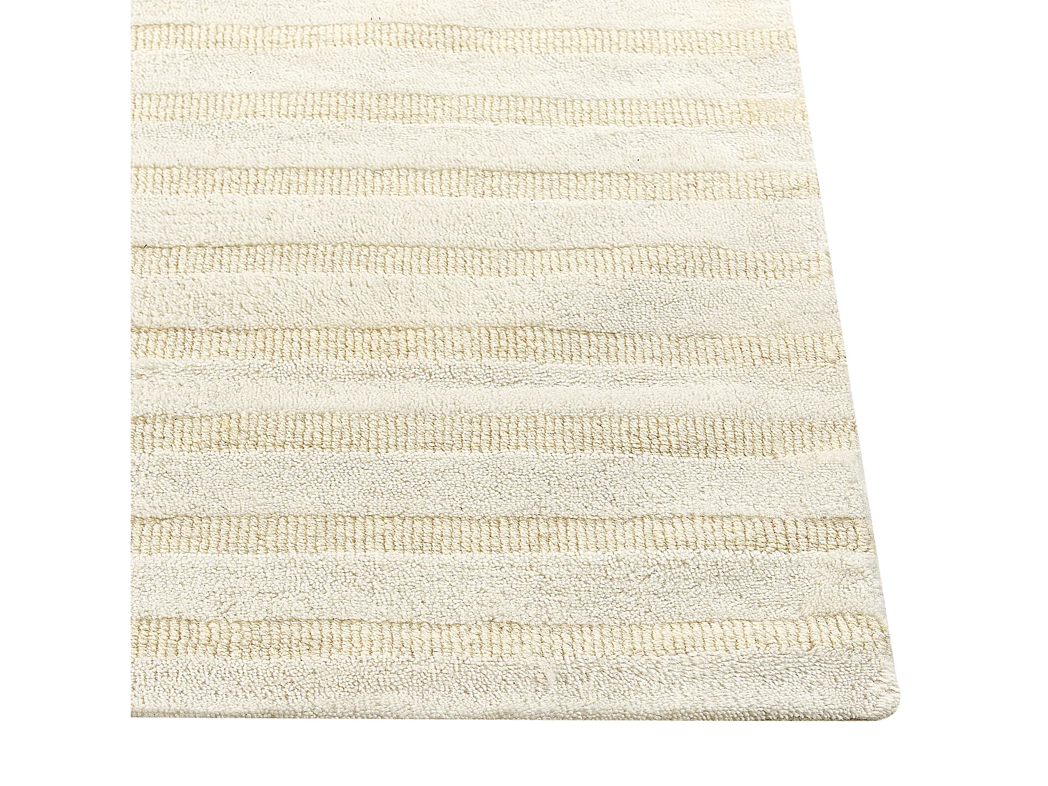 Tapis ABEGUM Beige 160 x 230 cm Laine