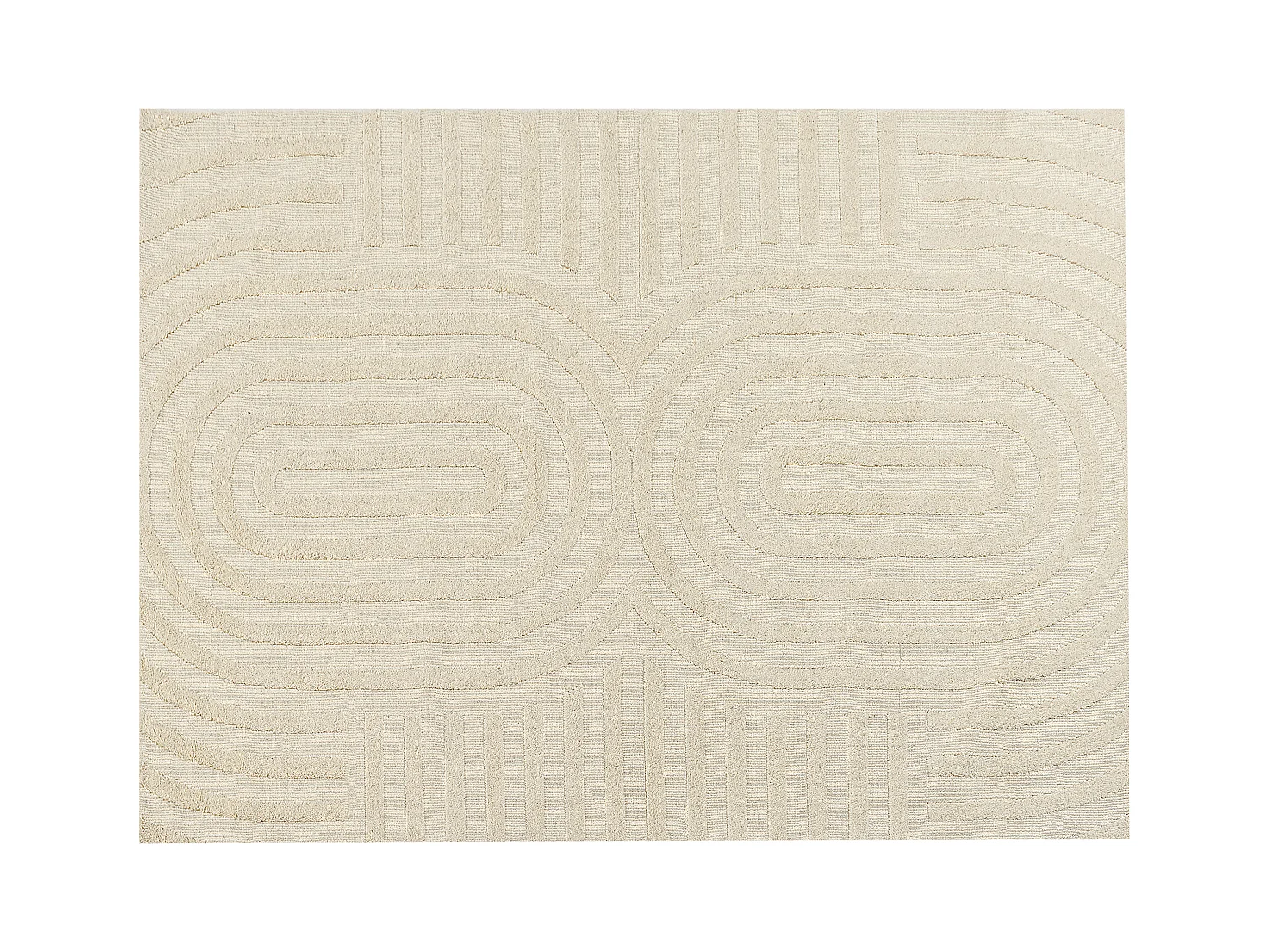 Vloerkleed wol beige 300 x 400 cm MASTUNG