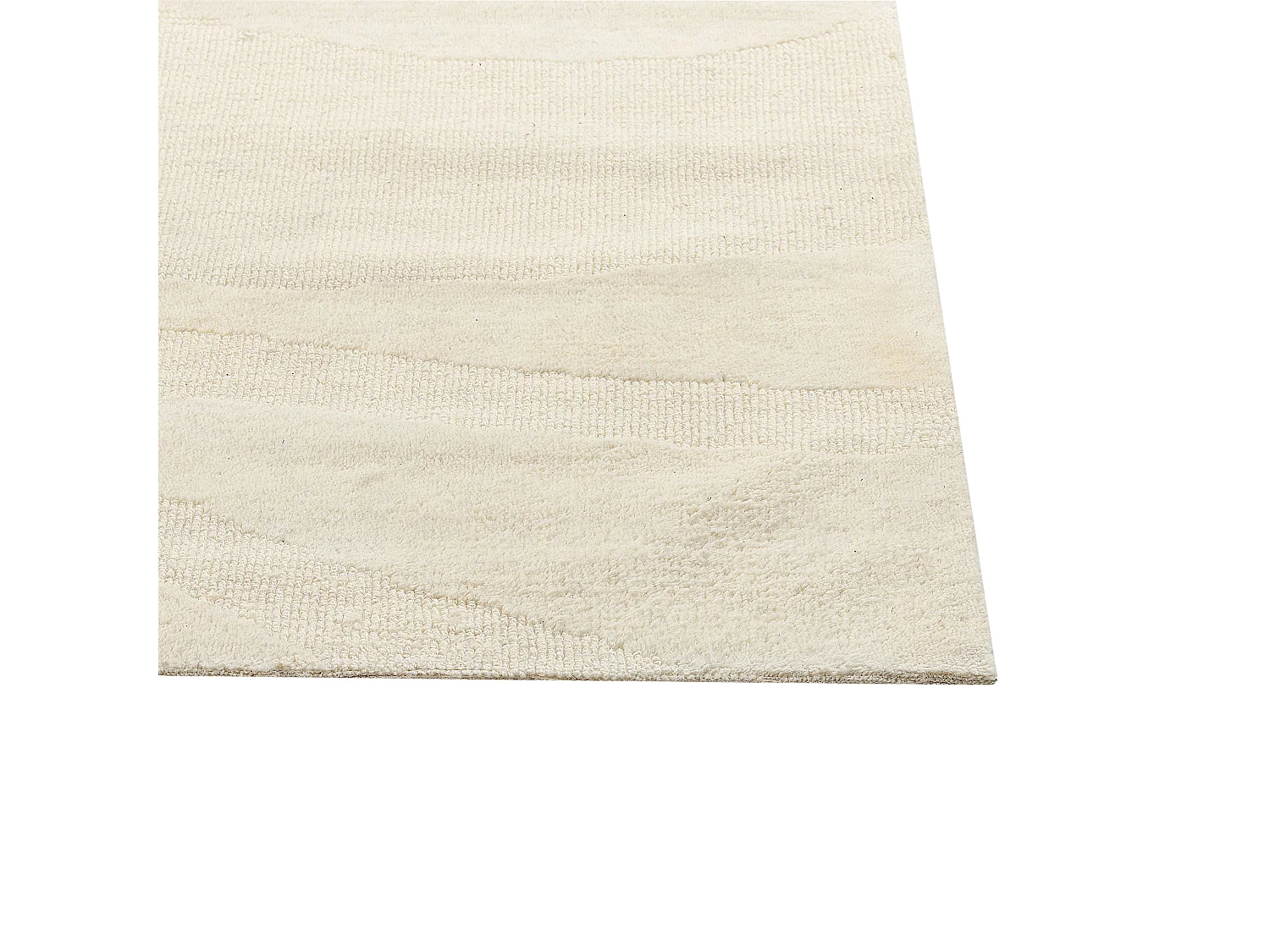 Vloerkleed wol beige 300 x 400 cm SASNAK