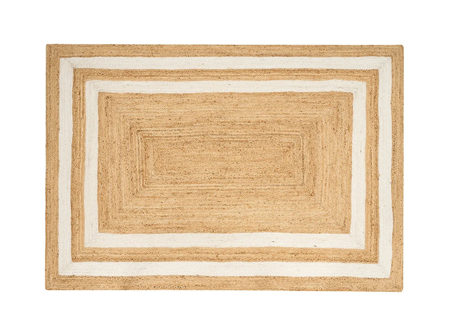 Tapis GEMEREK Beige 160 x 230 cm Jute