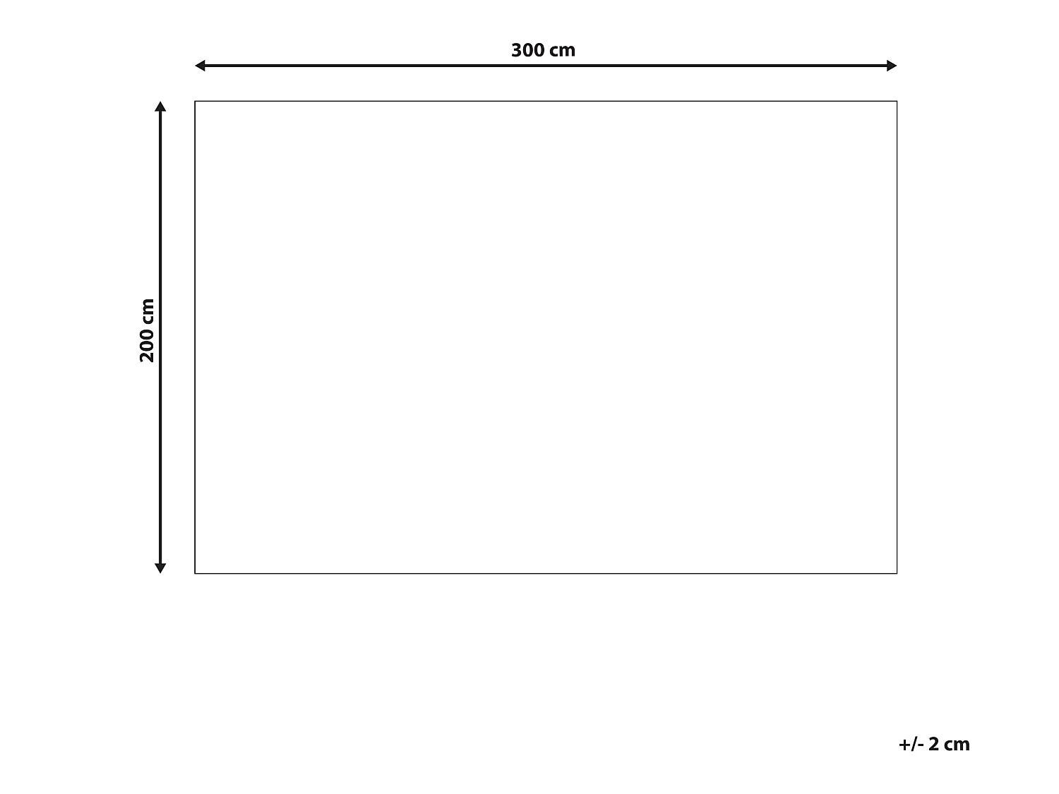 Dywan z juty 200 x 300 cm beżowy YENIKOY