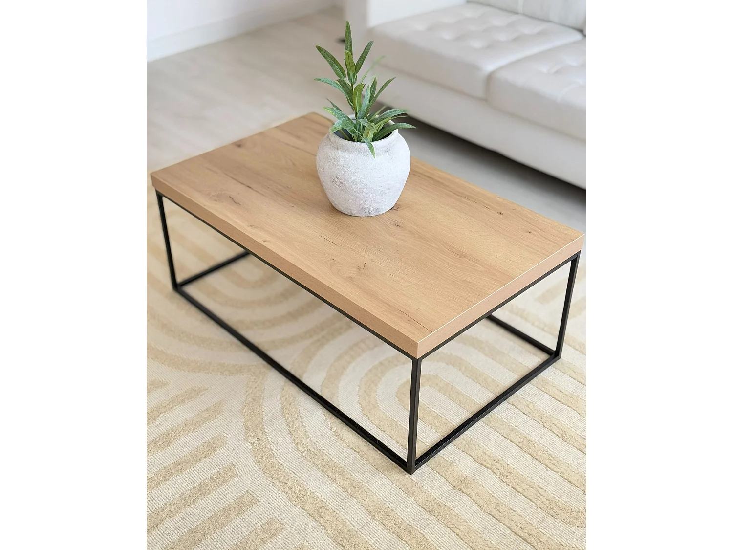 Vloerkleed wol beige 160 x 230 cm MASTUNG