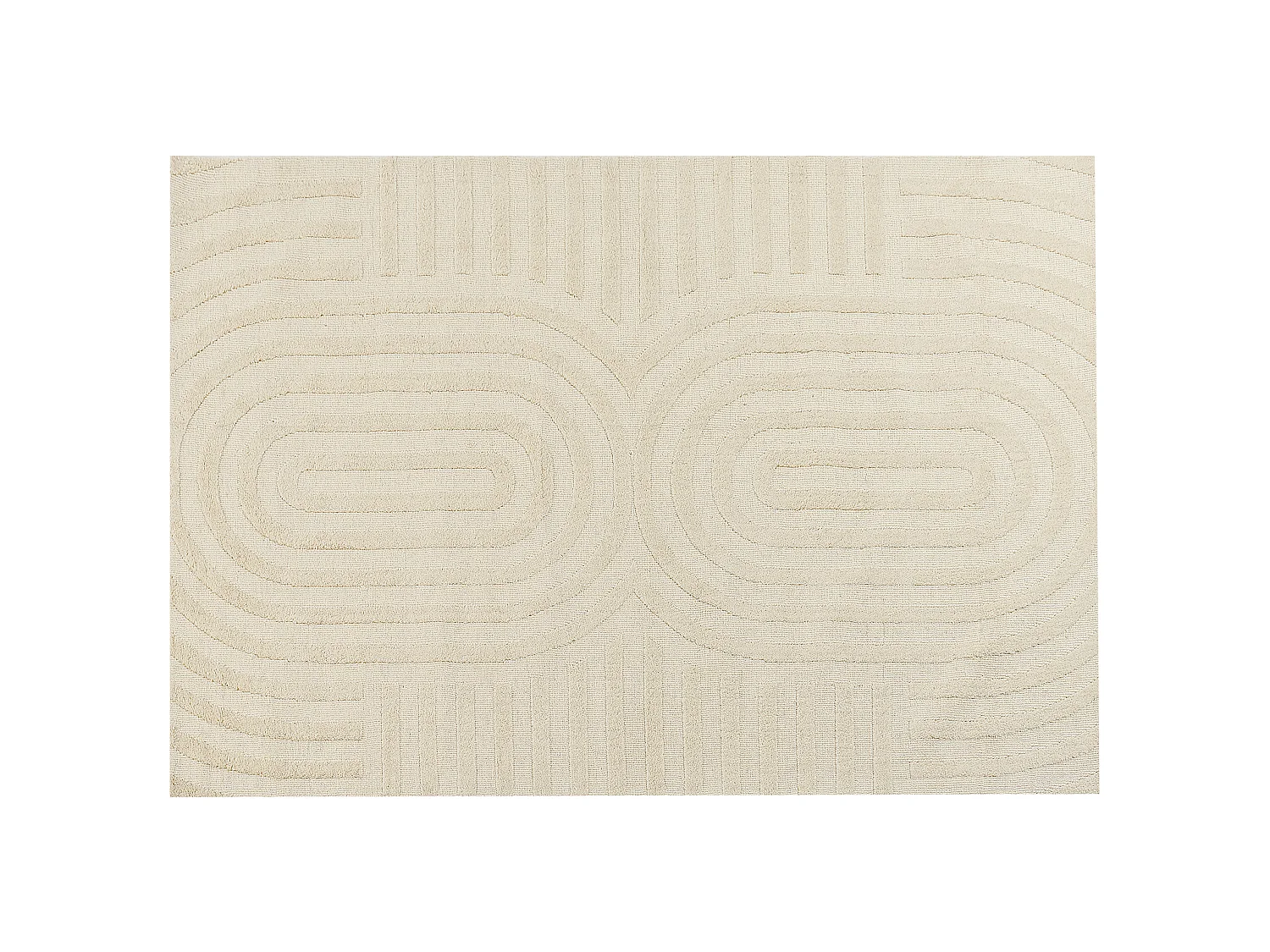 Tapis en laine beige 160 x 230 cm MASTUNG