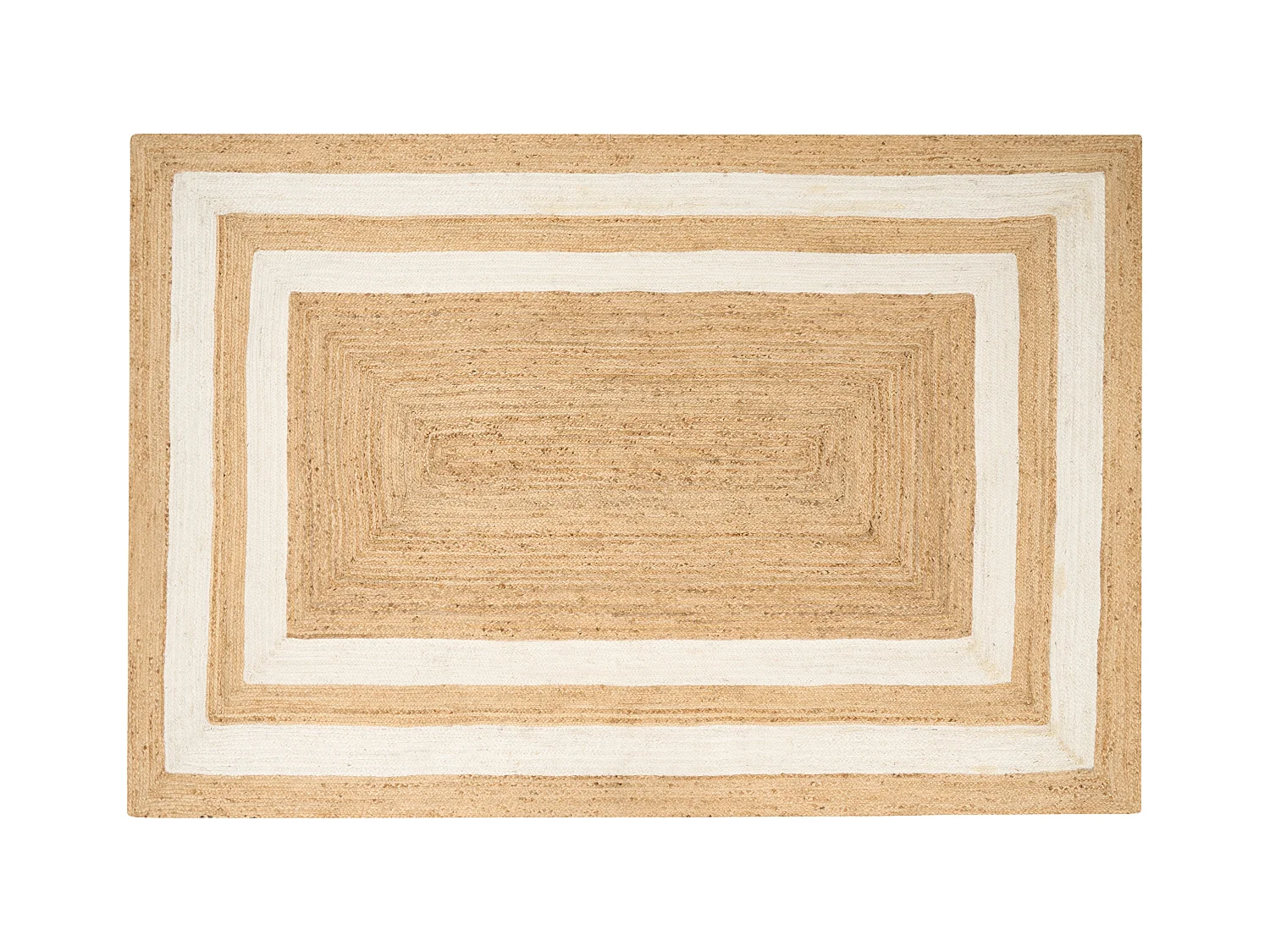 Vloerkleed GEMEREK 200 x 300 cm Jute Beige