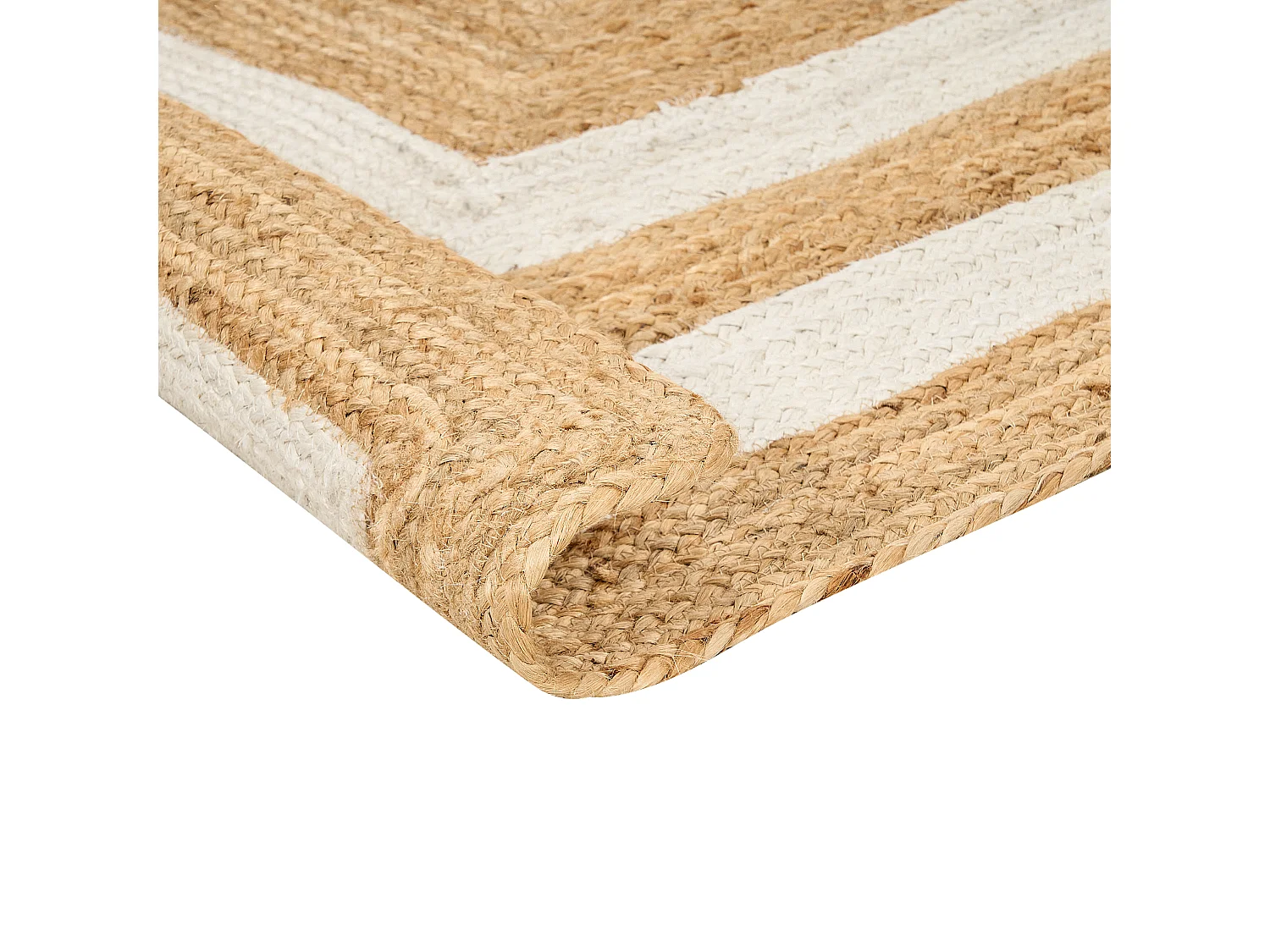 Vloerkleed GEMEREK 200 x 300 cm Jute Beige