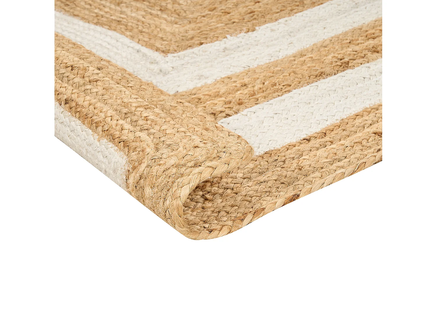 Vloerkleed GEMEREK 200 x 300 cm Jute Beige