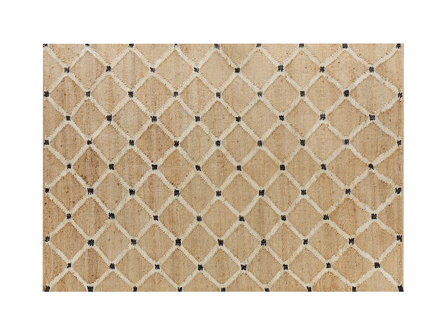 Tapis KALEKOY Beige 160 x 230 cm Jute