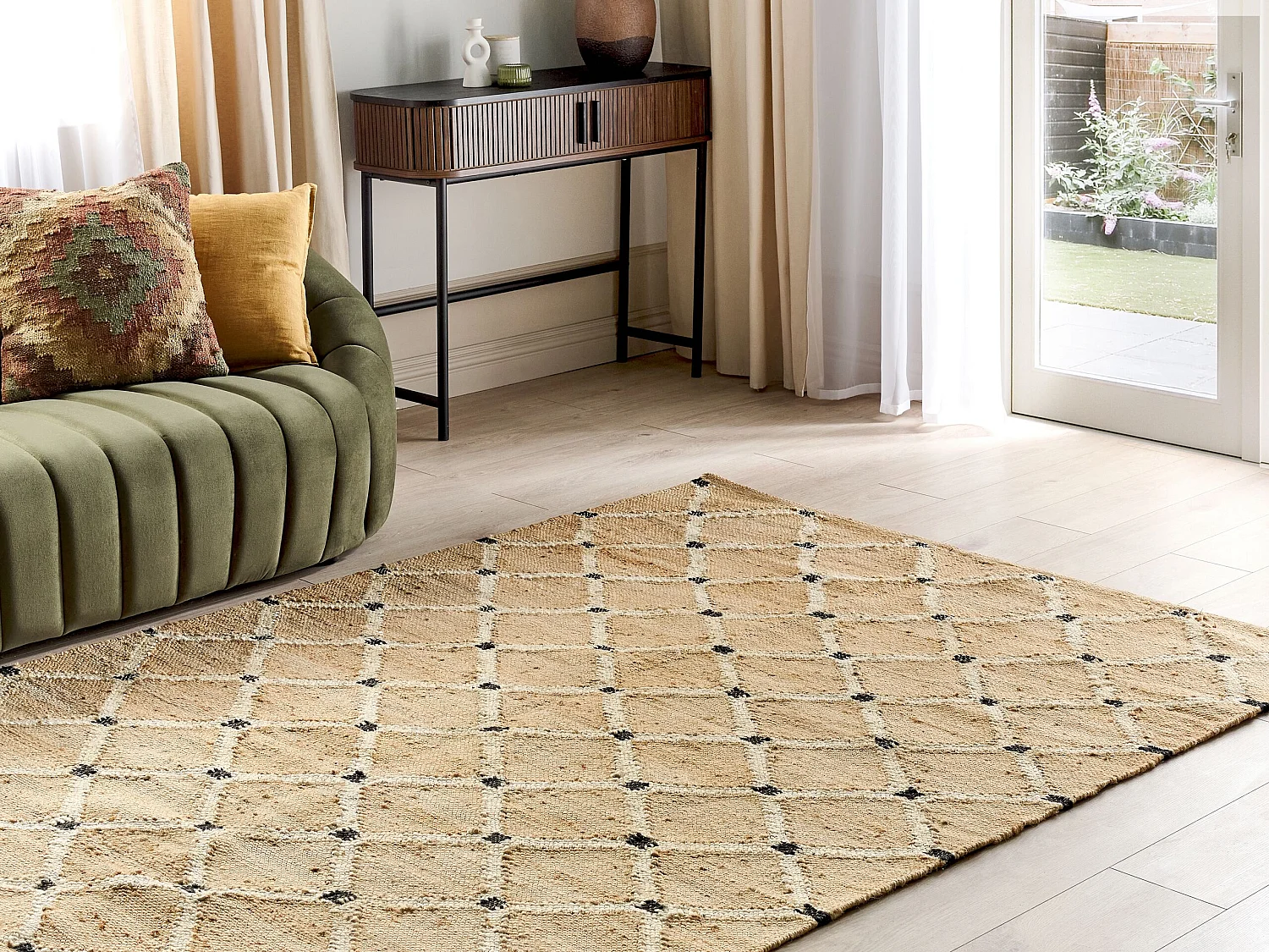 Tapis KALEKOY Beige 160 x 230 cm Jute
