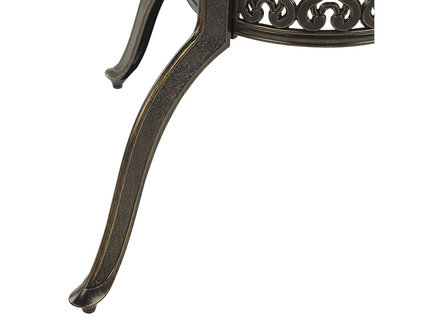 Tuinset 4-zitter SAPRI Met parasol (16 opties) Metaal Donkerbruin