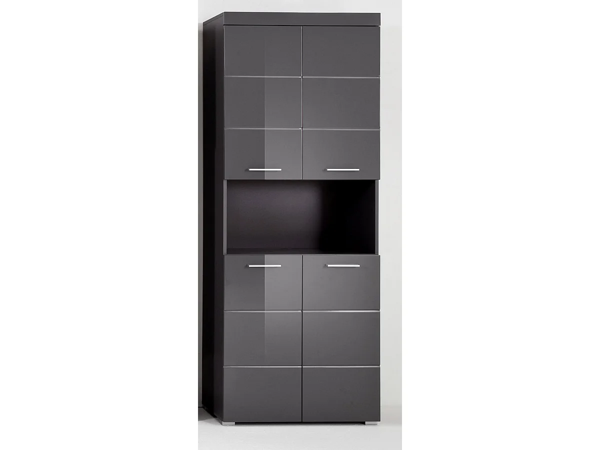 Colonne de salle de bain  coloris anthracite mat, gris anthracite