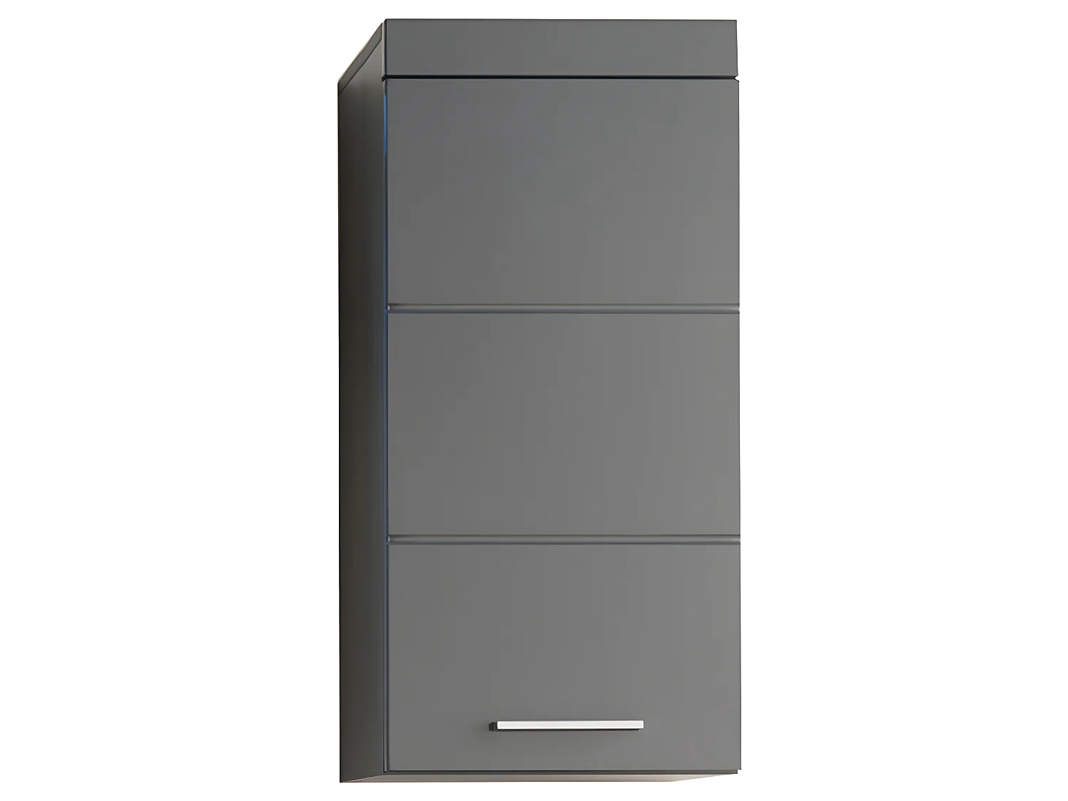 Armoire murale, meuble haut de salle de bain - L.  37 x H. 77 x P. 23 cm