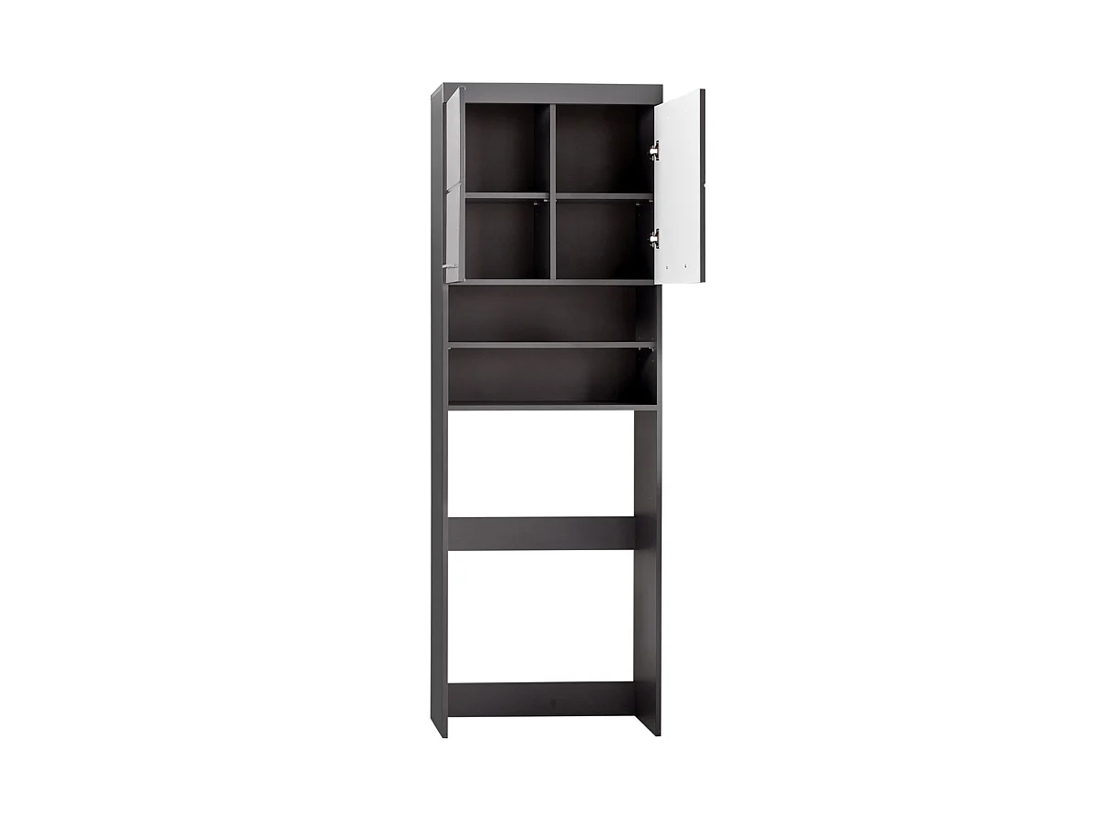Rangement spécial machine à laver ou wc  - L. 63  x H. 187 x P. 24  cm