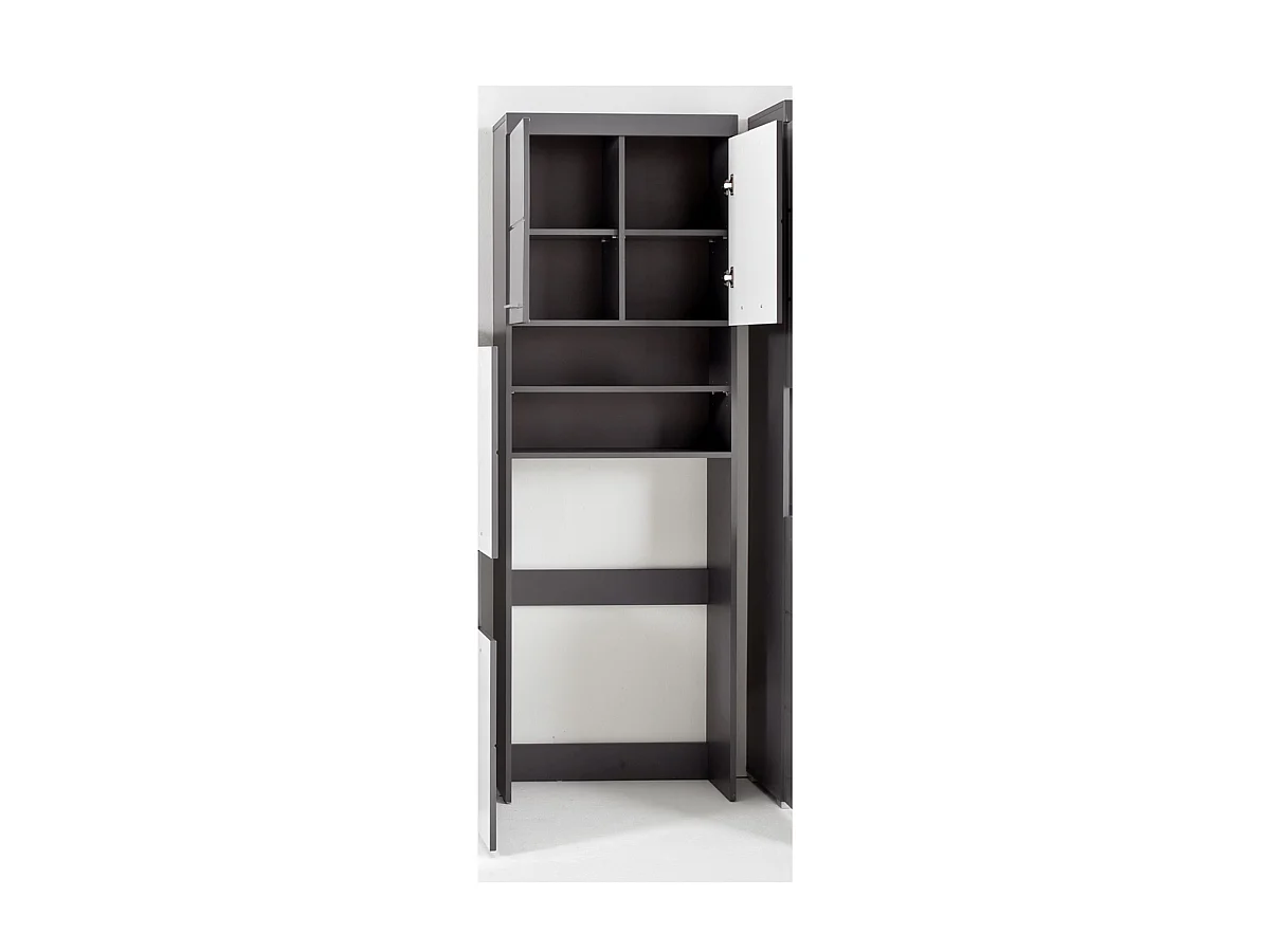 Rangement spécial machine à laver ou wc  - L. 63  x H. 187 x P. 24  cm