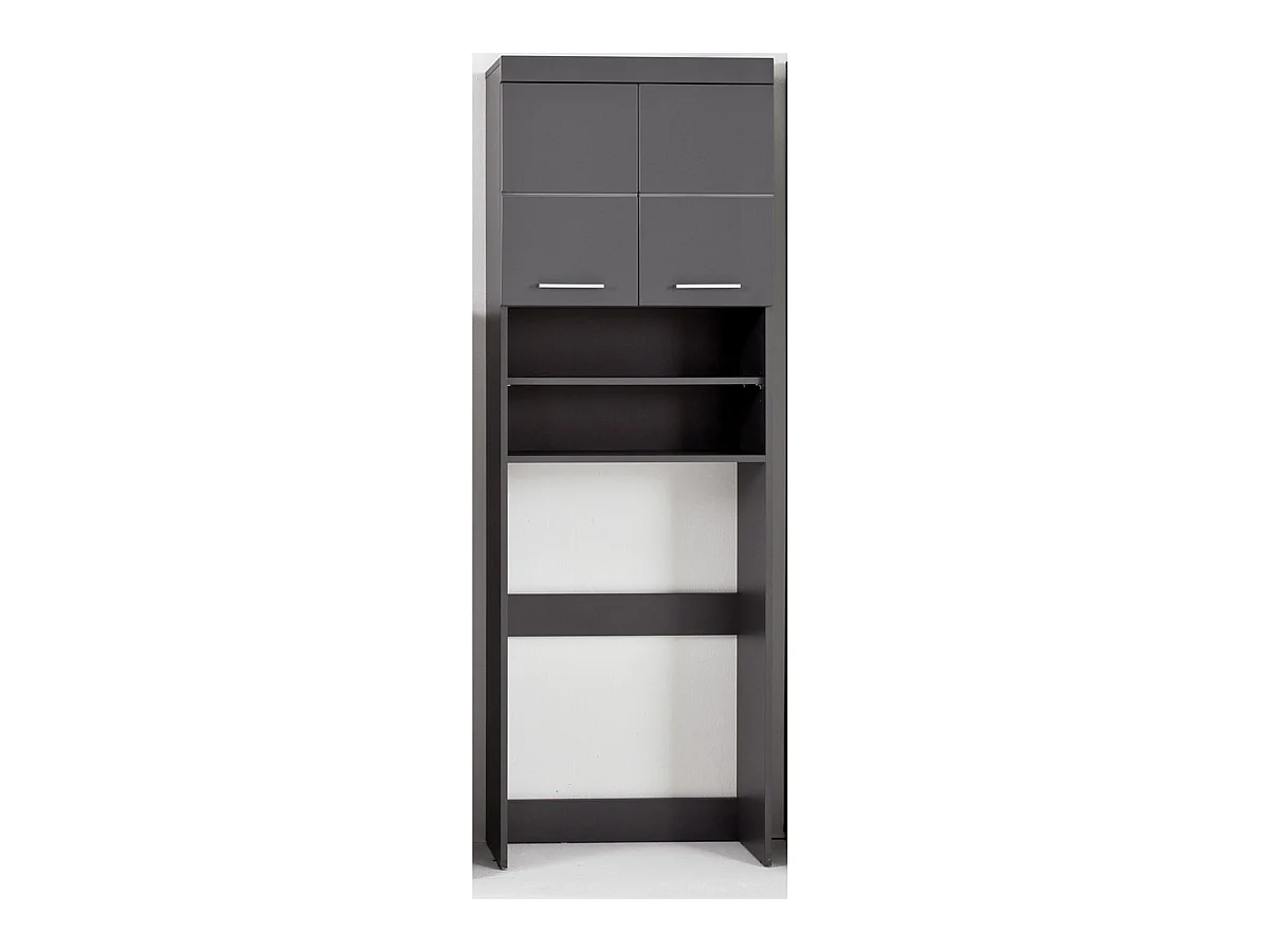 Rangement spécial machine à laver ou wc  - L. 63  x H. 187 x P. 24  cm