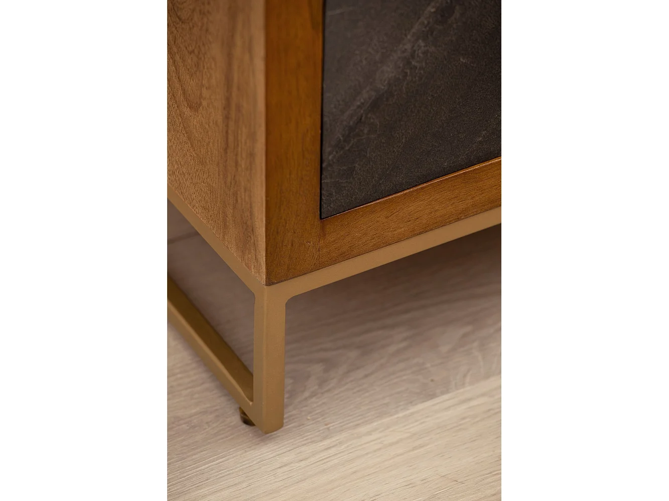 Table de Chevet Marron Bois Massif 40x60x30 cm Table de Nuit d'appoint Haute