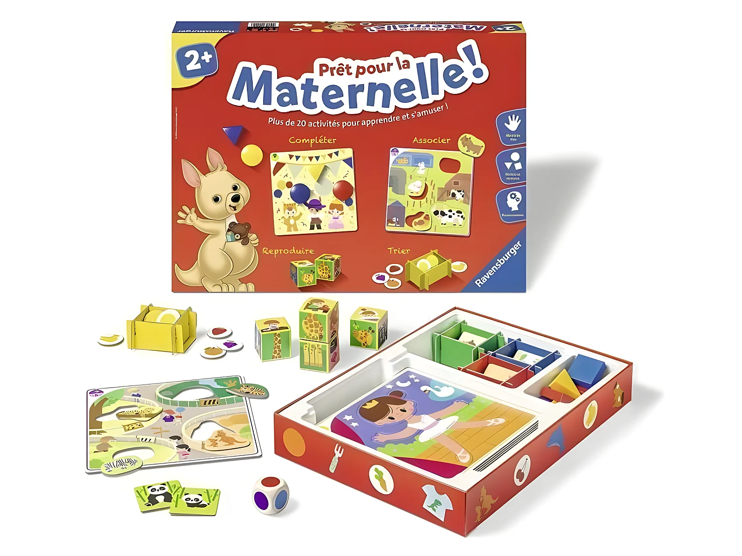 RAVENSBURGER Pret pour la Maternelle ! Jeu Educatif