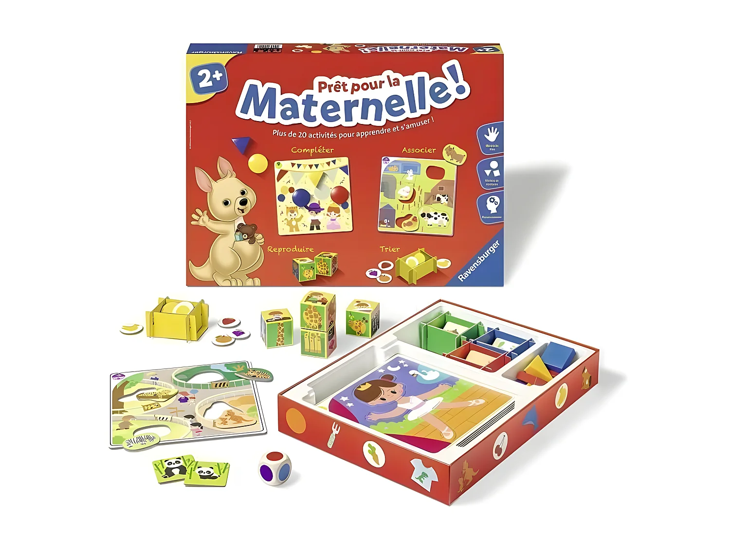 RAVENSBURGER Pret pour la Maternelle ! Jeu Educatif