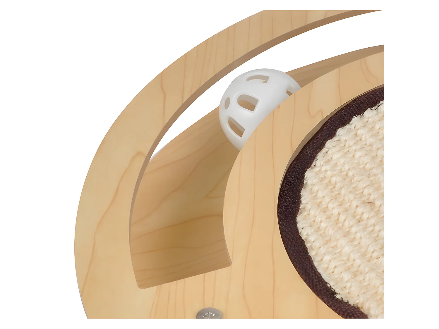 Jeu Interactif pour Chat "Griffoir & Tunnel" 33cm Naturel