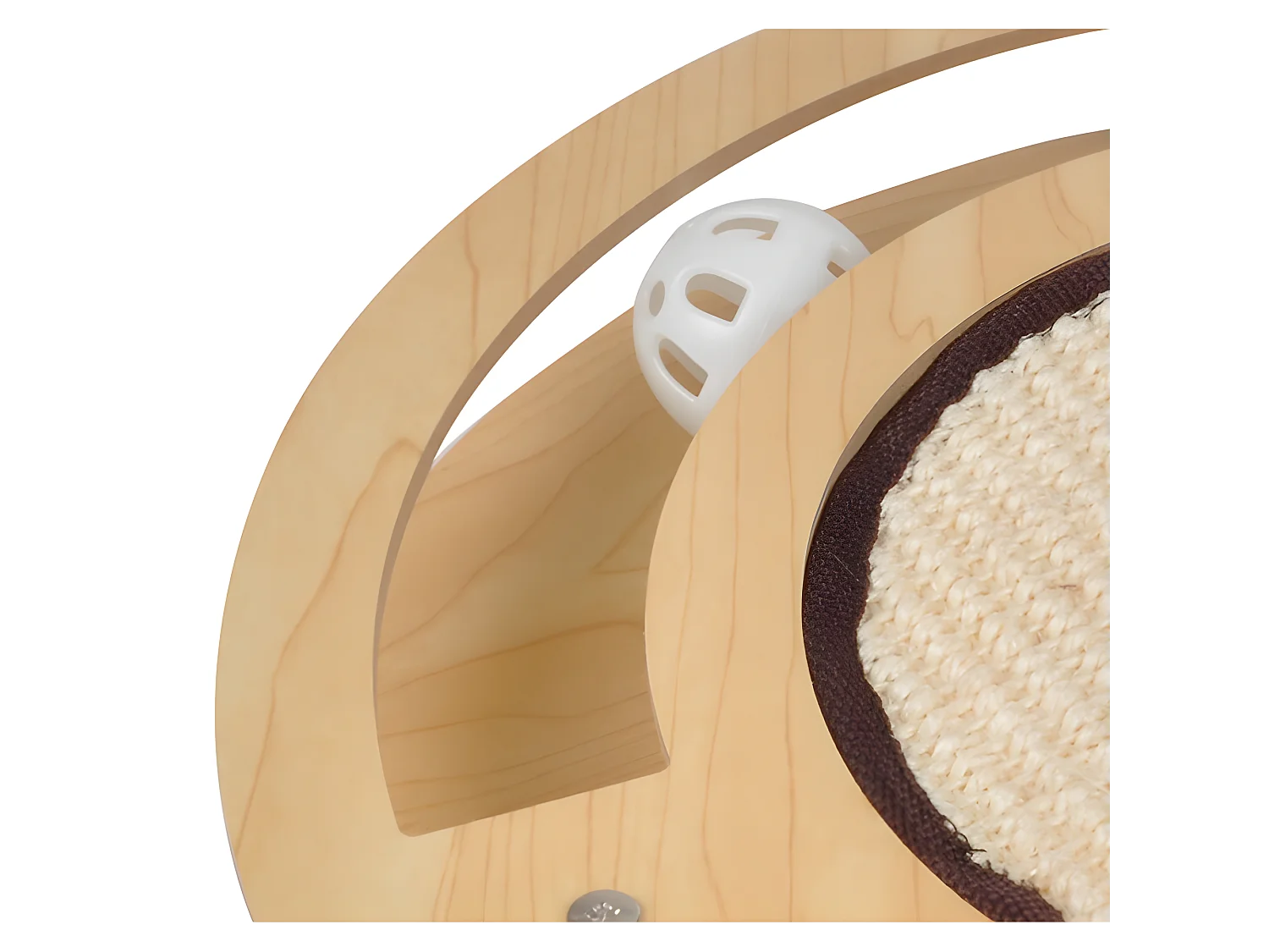 Jeu Interactif pour Chat "Griffoir & Tunnel" 33cm Naturel