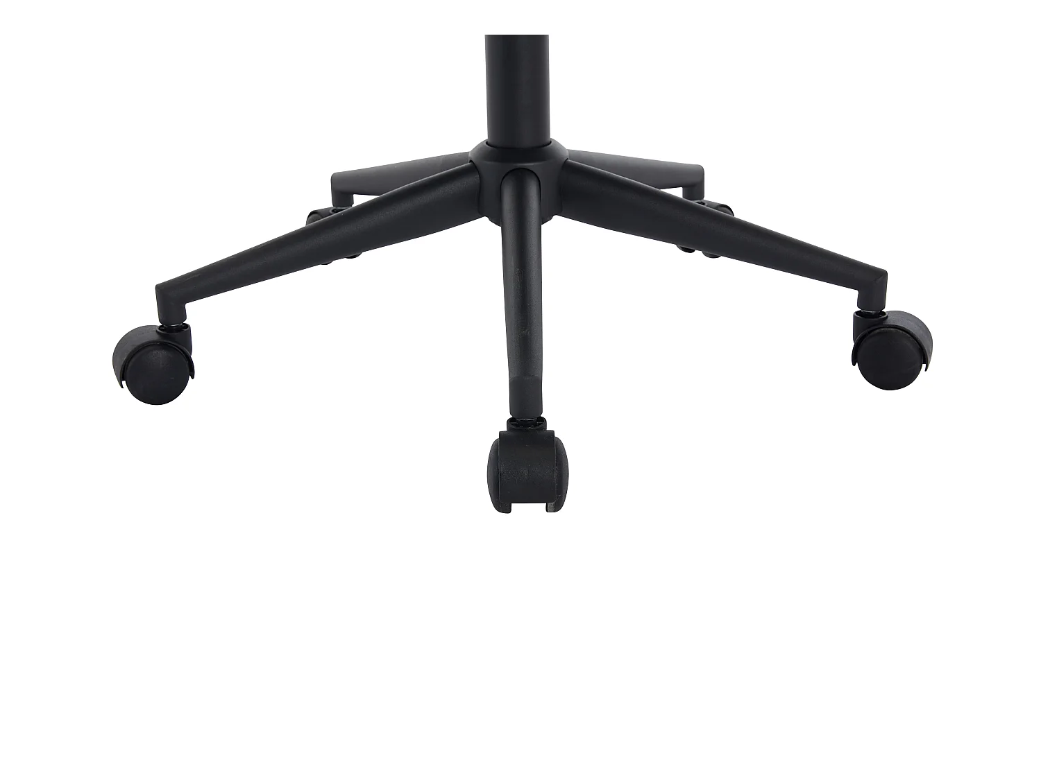 Bureaustoel - Fluweel - Terracotta en zwart - Verstelbare hoogte - ELEANA