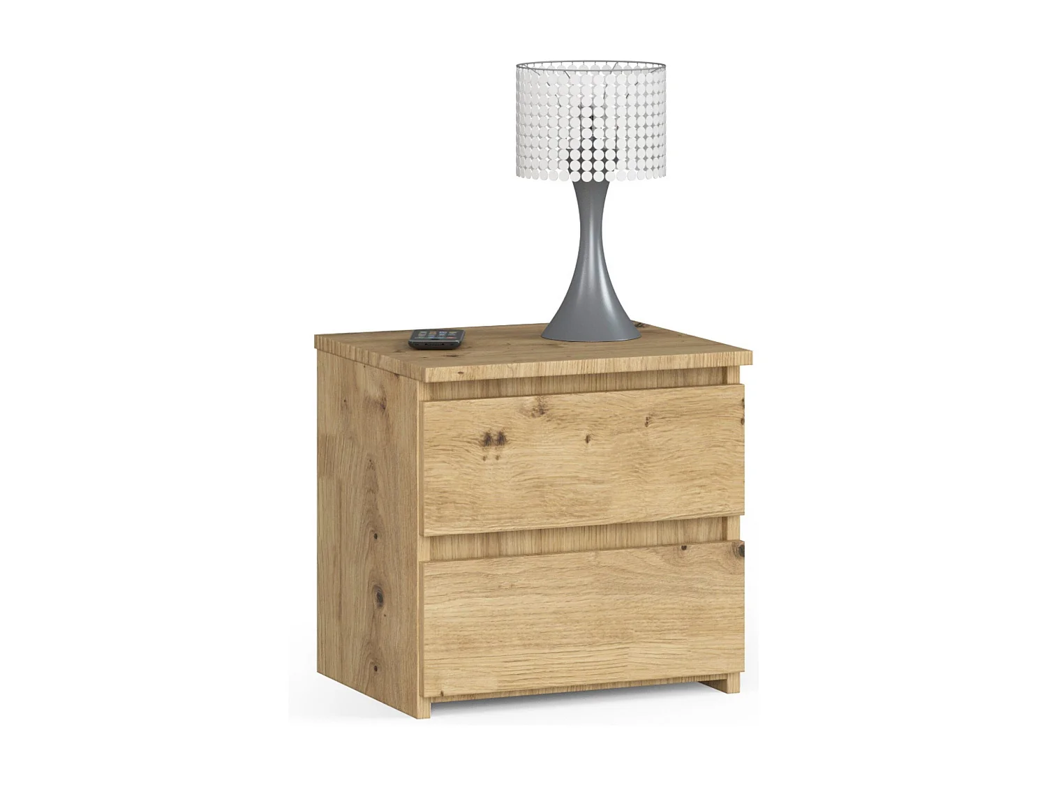 Nachtkastje CL2 met 2 Lades / AKORD Furniture Factory / Artisan Eik / 40 x 40 x 35 cm