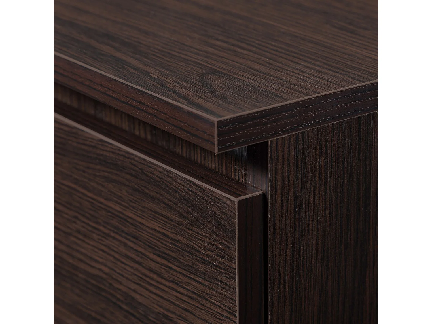 Szafka nocna AKORD CL3 Wenge 60 cm 3 szuflady kolor Wenge mat 60x35x57 cm