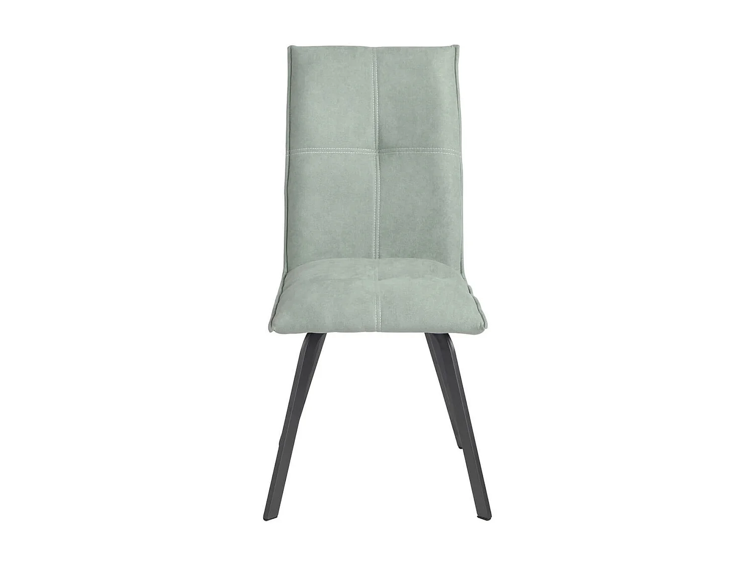 BISPO - Lot de 6 Chaises Tissu Coloris Vert d'Eau