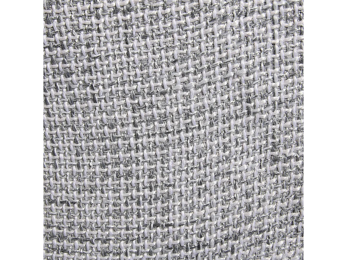 STYGN - Lot de 6 Chaises avec Maille Grise