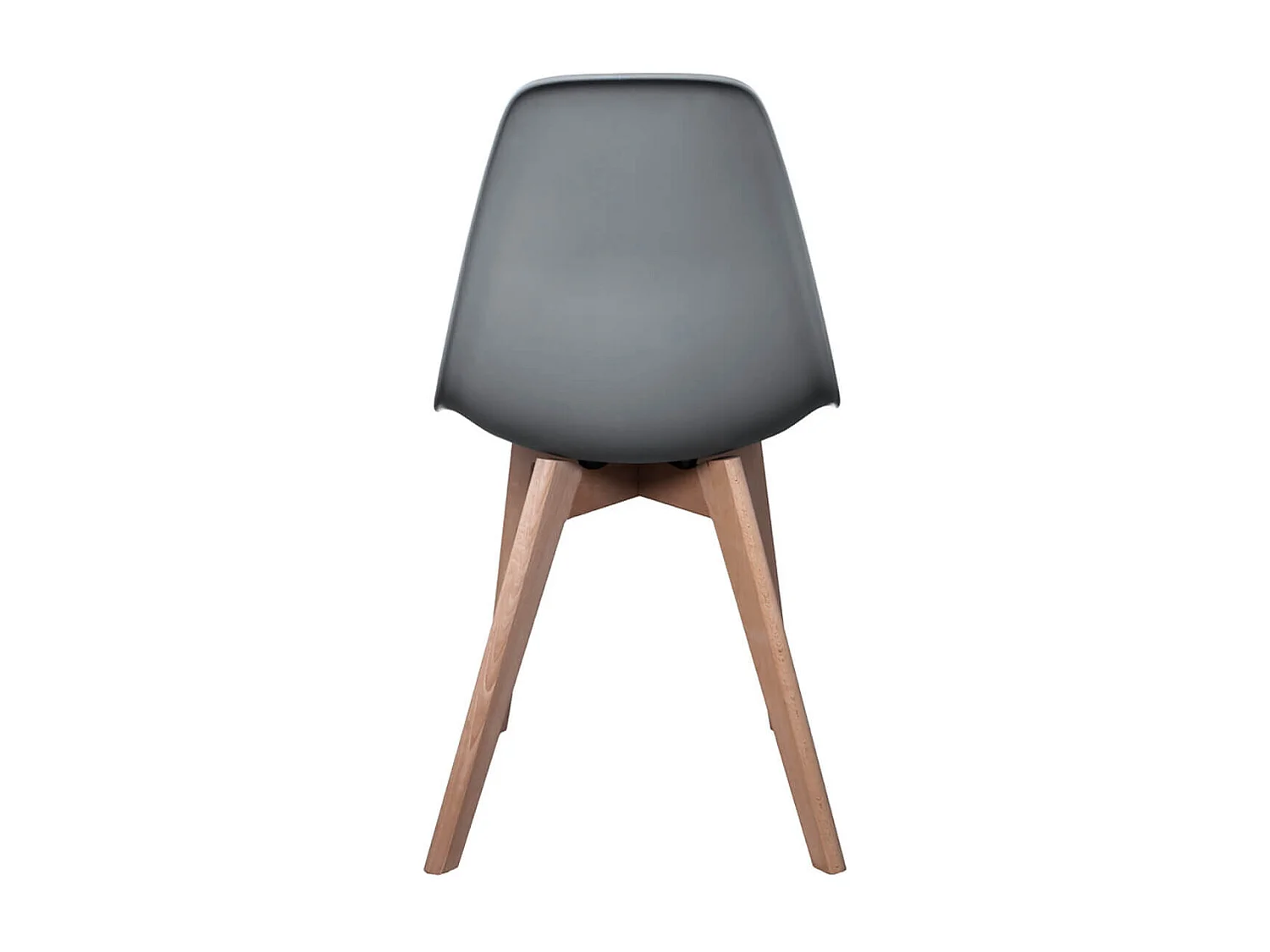 MELYA - Lot de 4 Chaises Scandinaves Grises