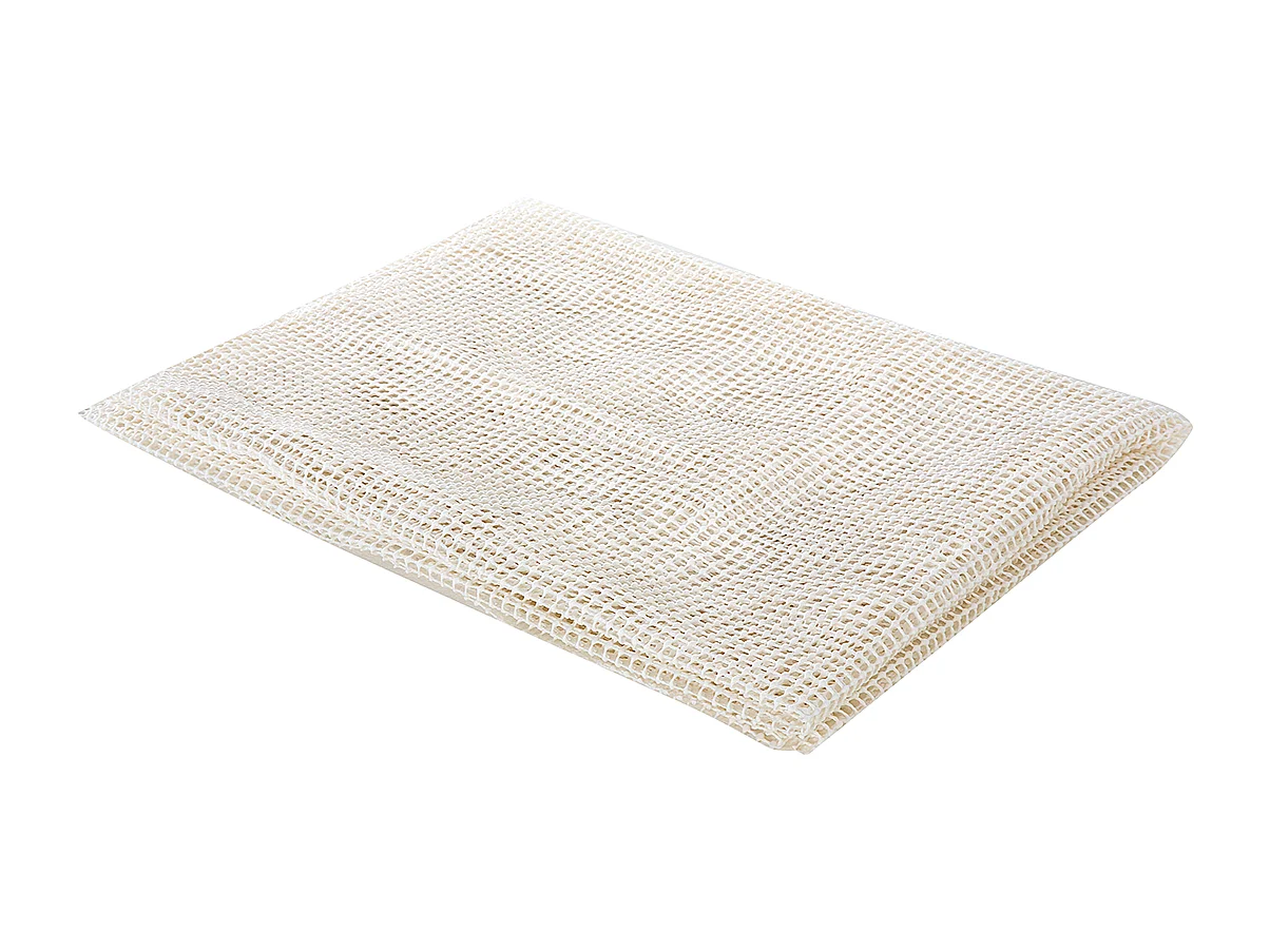 Antirutschmatte für alle Teppiche weiß PVC zuschneidbar 130 x 190 cm Balad