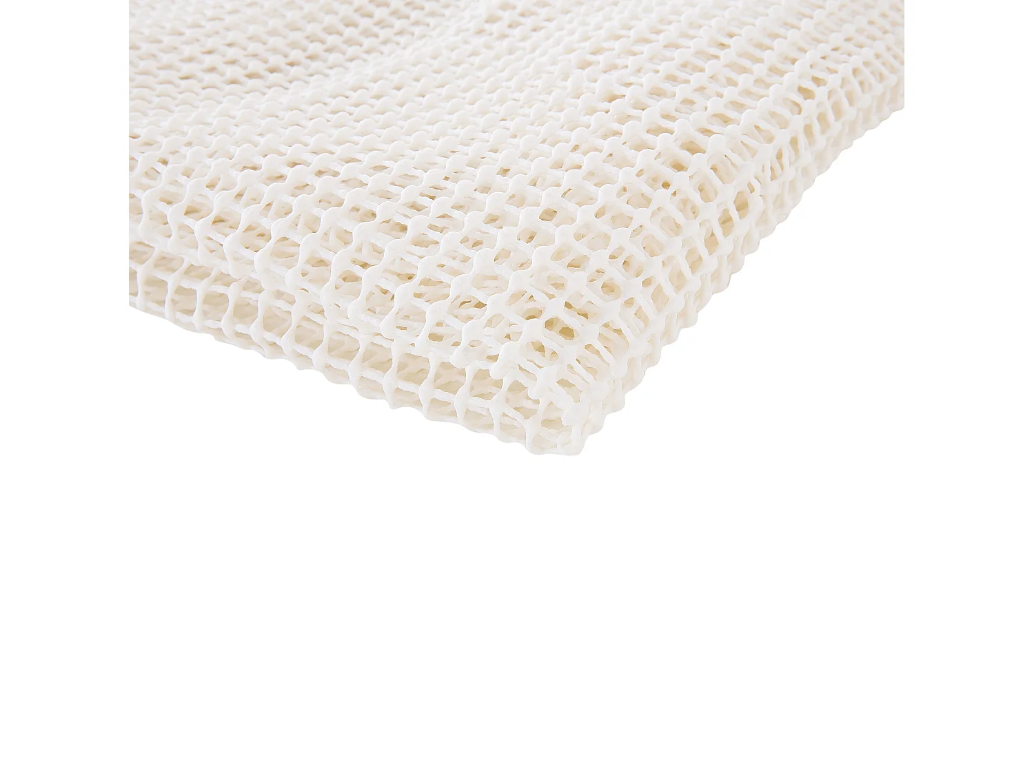 Antirutschmatte für alle Teppiche weiß PVC zuschneidbar 150 x 190 cm Balad