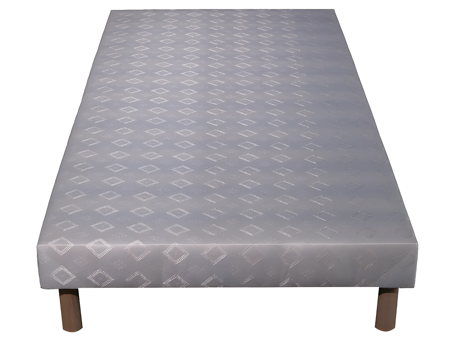 Ensemble Matelas mousse Cosmos Black accueil mémoire - 90x190 - 1 Oreiller 70x40 - Sommier blanc