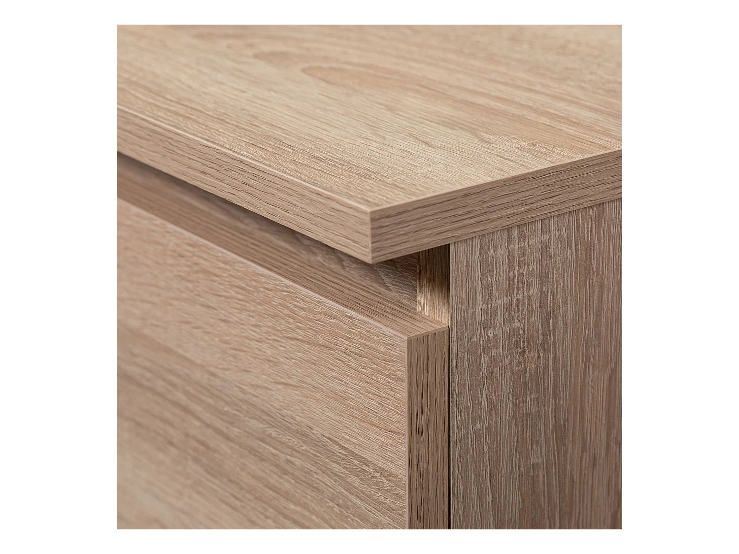 Szafa AKORD S60 Dąb Sonoma 60 cm 2 drzwi 2 szuflady kolor Dąb Sonoma mat 1 półka 60x51x180 cm