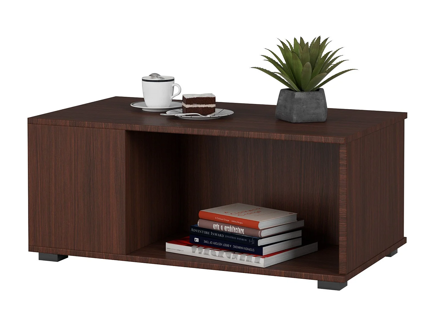 Stolik kawowy AKORD JULIET Wenge 90 cm kolor Wenge mat 90x51x38 cm