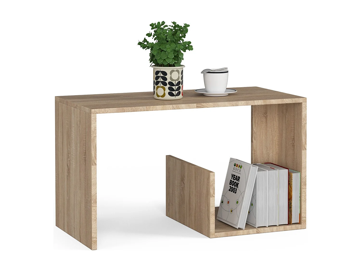 Table basse AKORD PAUL Chêne Sonoma 80 cm 80x40x45 cm