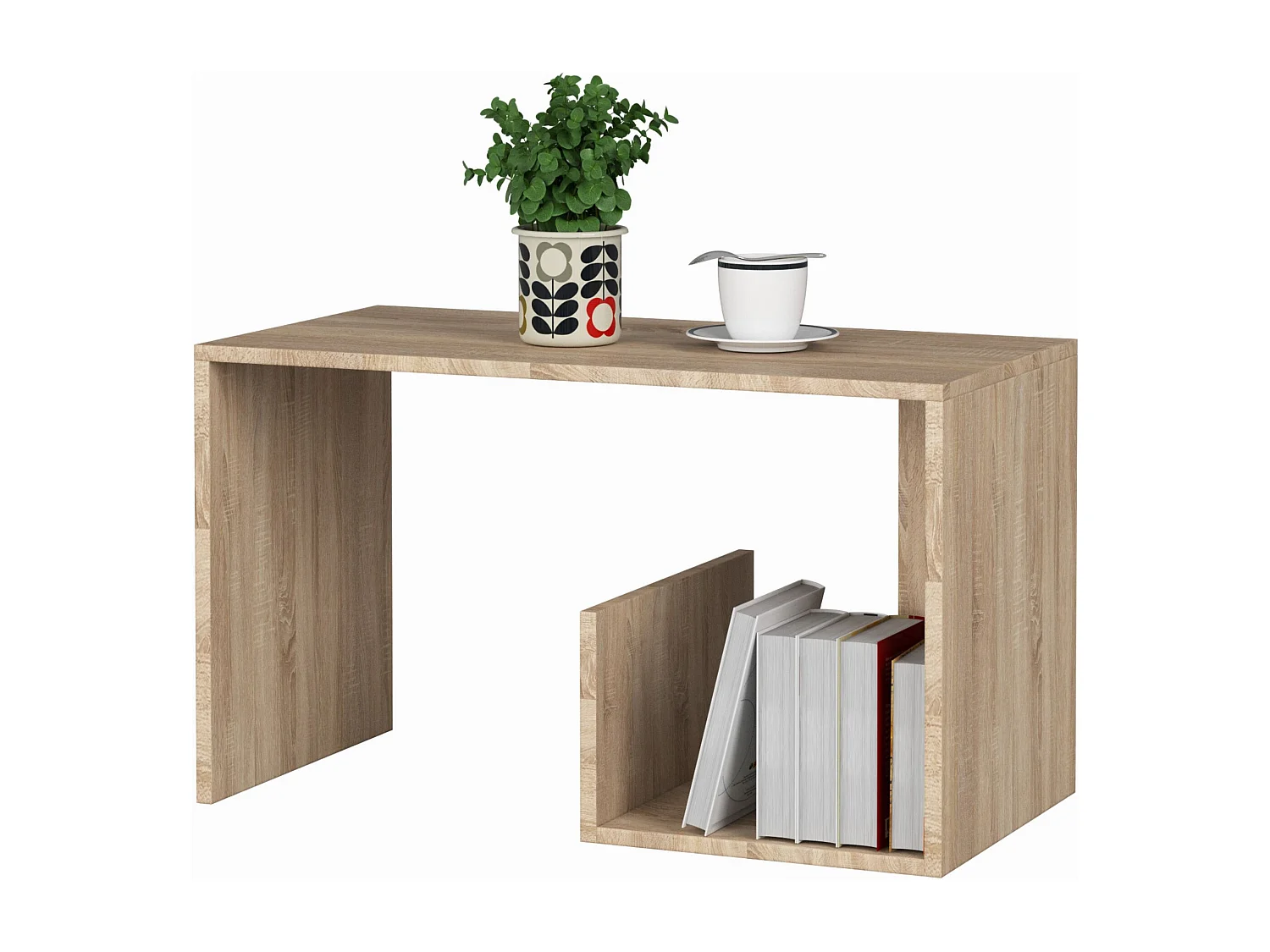 Table basse AKORD PAUL Chêne Sonoma 80 cm 80x40x45 cm