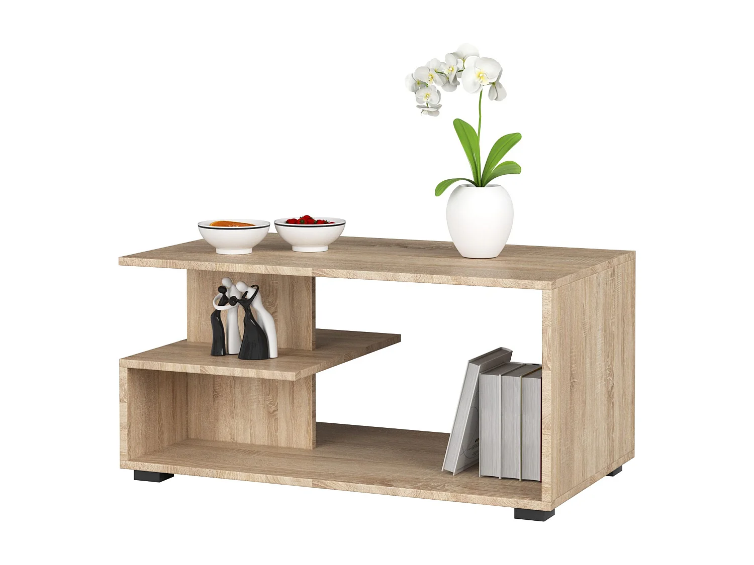 Table basse AKORD PIN Chêne Sonoma 90 cm 90x51x45 cm