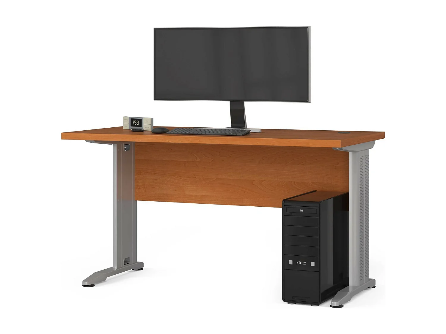 PC-Schreibtisch AKORD BM135 in der Farbe Erle B135 x H76 x T60 cm