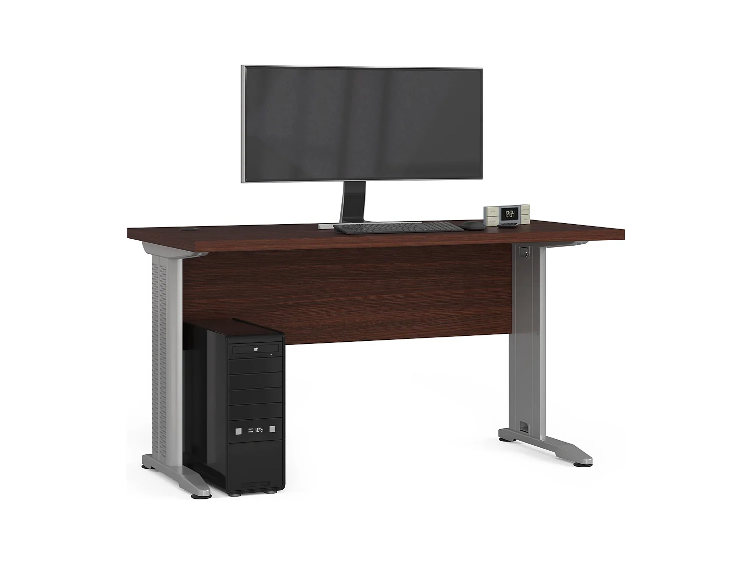Biurko AKORD BM135 Wenge 135 cm kolor Wenge mat 135x60x76 cm