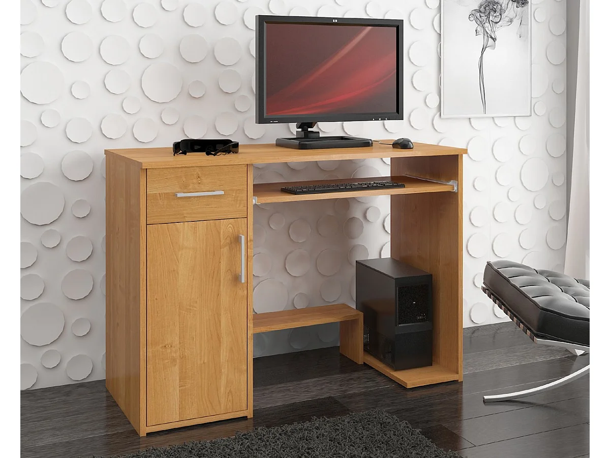 Bureau JAY met 1 Lade / Computerbureau / Computer Tafel / Bureautafel / Els / 90 x 74 x 50 cm