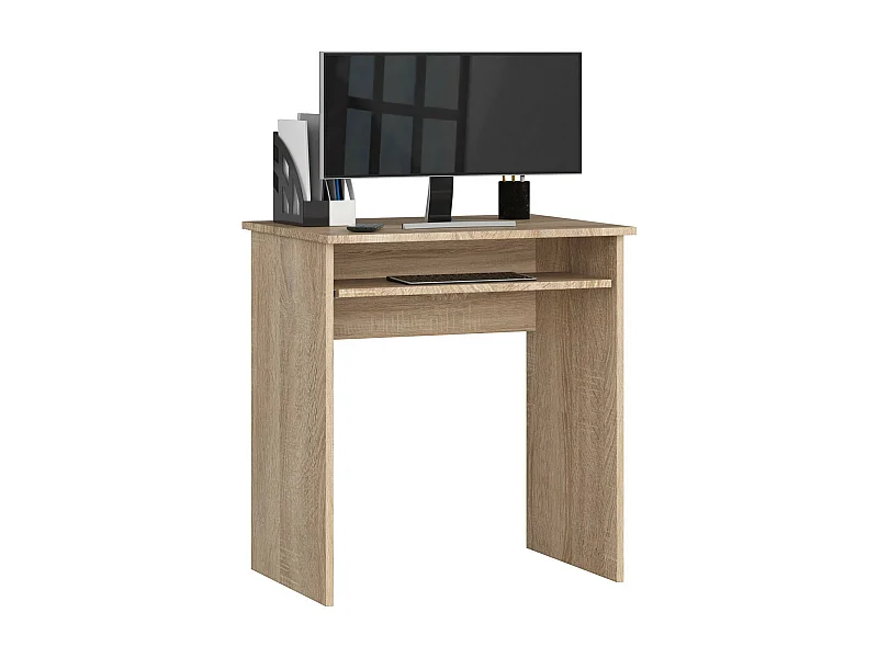 Petit bureau d'ordinateur AKORD STAR Chêne Sonoma 68 cm couleur Chêne Sonoma 1 étagère 68x51x74 cm