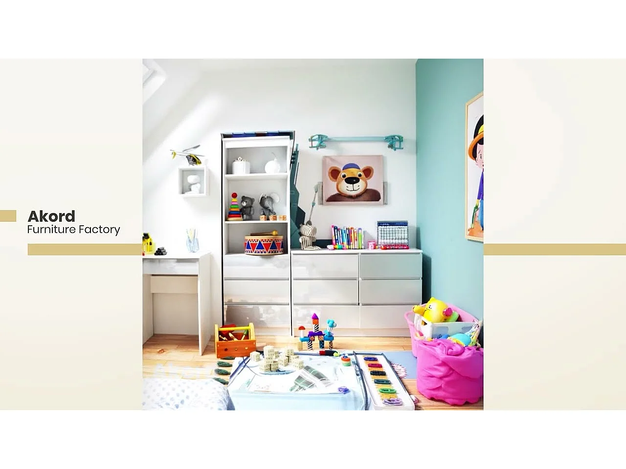 Bureau d'ordinateur AKORD gauche A7 Blanc 90 cm 4 tiroirs façade Chêne Sonoma 90x50x77 cm