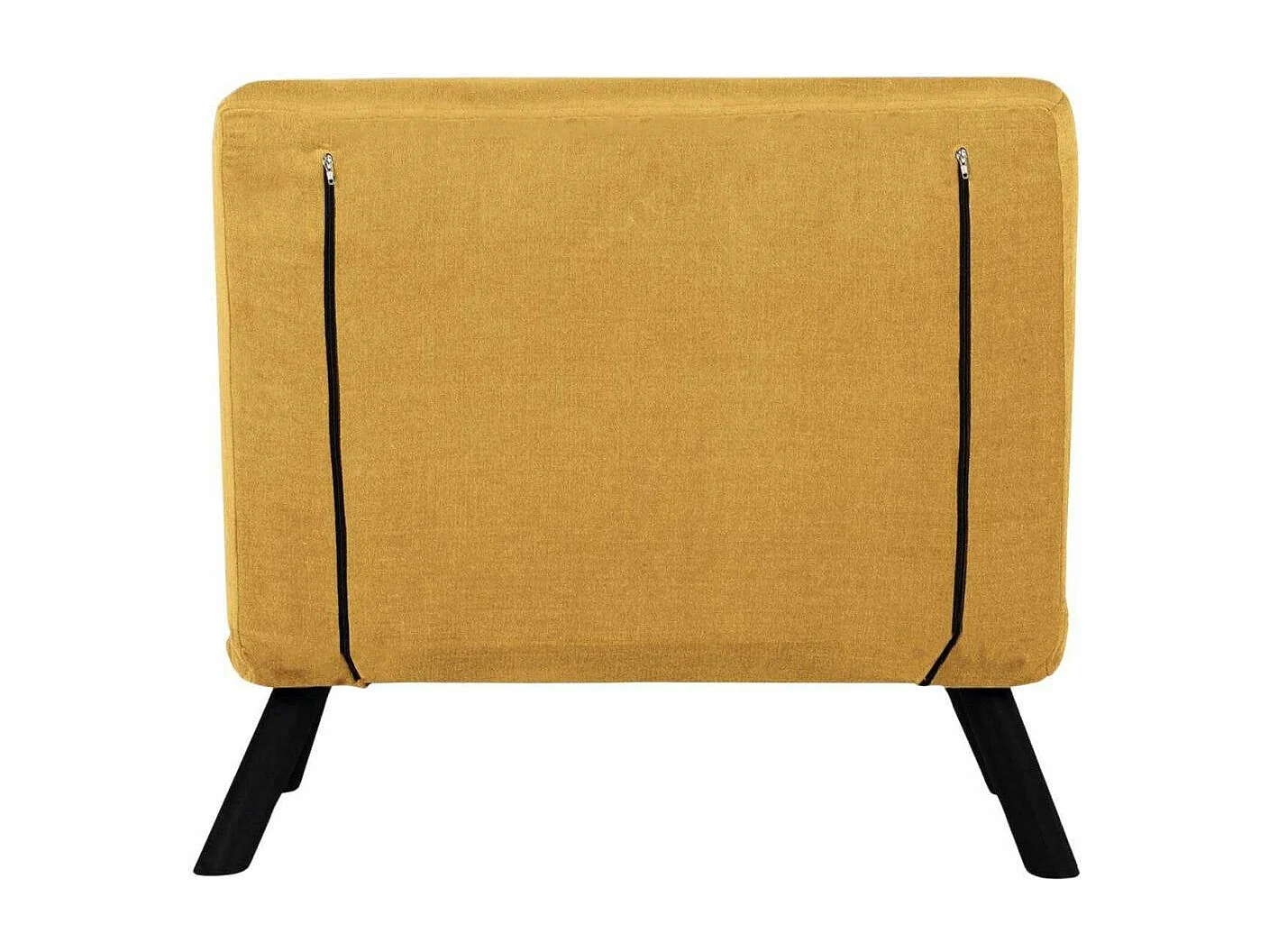 Fauteuil convertible Yolanda Métal Noir et Tissu Bordeaux