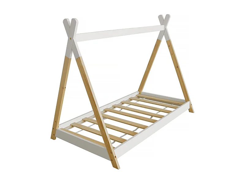 Letto Tipi  "Melissa" 70 x 140 cm - Bianco