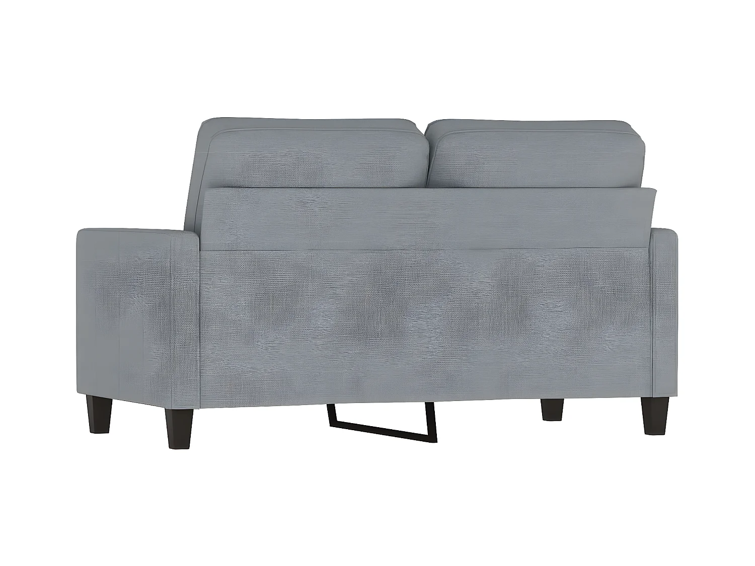 2-zitsbank Lichtgrijs 120 cm Stof